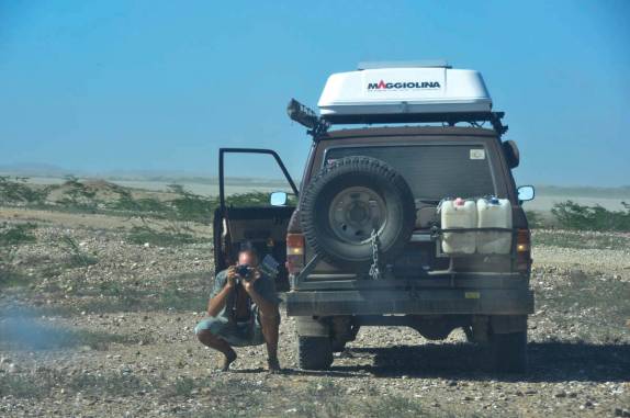 O incrível reencontro com os suiços Marco e Tina, em pleno deserto da península de La Guajira, no norte da Colômbia